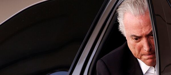 Michel Temer, presidente de Brasil - Sputnik Mundo