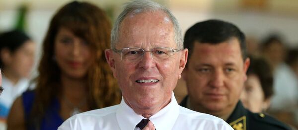 Peru's President Pedro Pablo Kuczynski - Sputnik Mundo