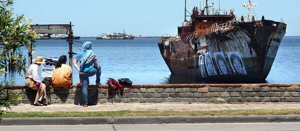Acción fotográfica No nos olviden - Sputnik Mundo