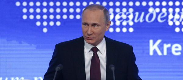 Rueda de prensa de Vladímir Putin - Sputnik Mundo