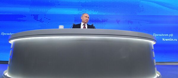 Gran rueda de prensa de Vladímir Putin - Sputnik Mundo