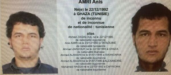 Anis Amri, sospechoso de perpetrar el ataque terrorista en Berlín Anis Amri, sospechoso de perpetrar el ataque terrorista en Berlín - Sputnik Mundo