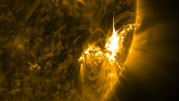 Tormenta solar (archivo) - Sputnik Mundo