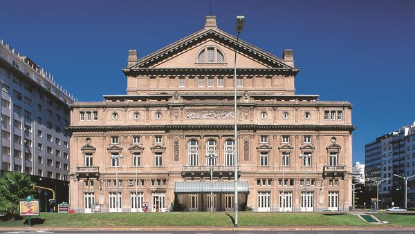 Teatro Colón, San Nicolás, Ciudad Autónoma de Buenos Aires - Sputnik Mundo