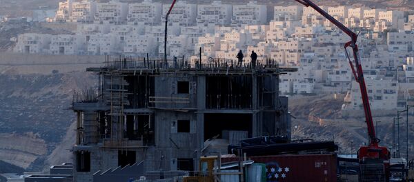 La construcción de asentamientos por Israel en el territorio palestino - Sputnik Mundo