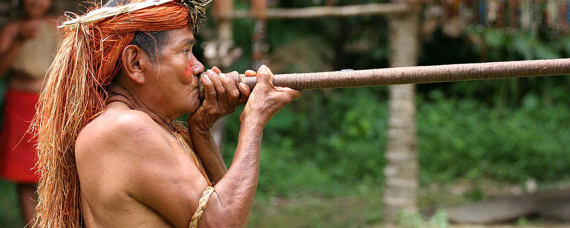 Indígena de la Amazonía peruana - Sputnik Mundo, 1920, 03.02.2021