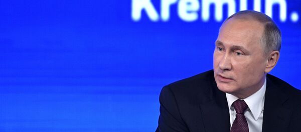 La gran rueda de prensa anual de Vladímir Putin - Sputnik Mundo