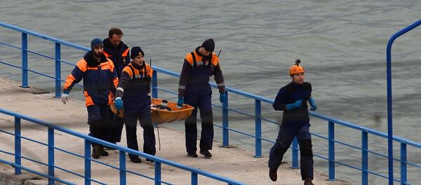 Los trabajos de búsqueda y rescate en el área del siniestro del avión Tu-154 del Ministerio de Defensa de Rusia Los trabajos de búsqueda y rescate en el área del siniestro del avión Tu-154 del Ministerio de Defensa de Rusia - Sputnik Mundo
