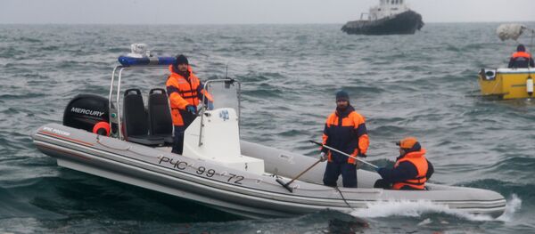 Operación de búsqueda y rescate en el lugar de la catástrofe del Tu-154 - Sputnik Mundo