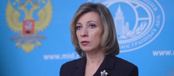 María Zajárova, portavoz del Ministerio de Exteriores de Rusia - Sputnik Mundo
