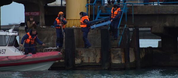 Operación de búsqueda y rescate en el lugar de la catástrofe del Tu-154 - Sputnik Mundo