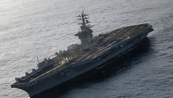 Portaviones estadounidense USS Eisenhower - Sputnik Mundo