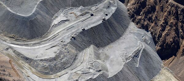 Un yacimiento en Chile - Sputnik Mundo