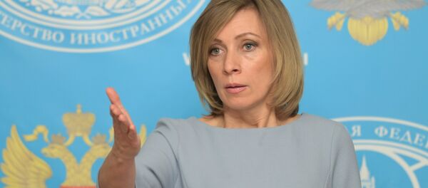 María Zajárova, portavoz de la Cancillería rusa - Sputnik Mundo