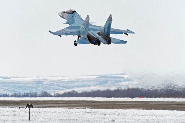 Avión ruso Su-30SM - Sputnik Mundo
