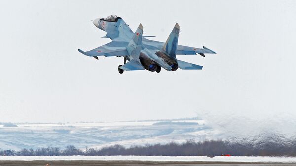 Avión ruso Su-30SM - Sputnik Mundo