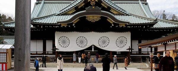 El templo de Yasukuni en Tokio, Japón - Sputnik Mundo