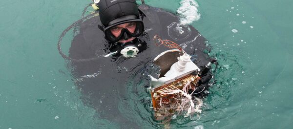 Поисково-спасательная операция на месте крушения самолета Ту-154 - Sputnik Mundo