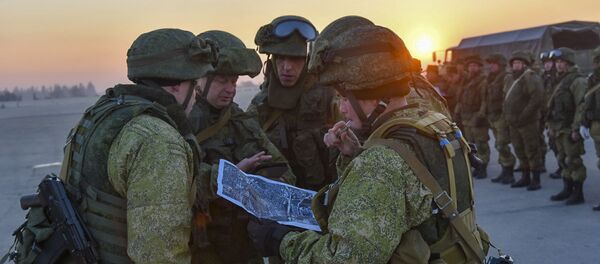 Soldados rusos en Siria - Sputnik Mundo