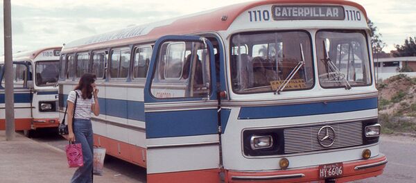 El autobús en Brasil El autobús en Brasil - Sputnik Mundo