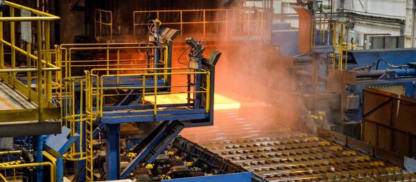 Producción de las tuberías para el gasoducto Turk Stream - Sputnik Mundo