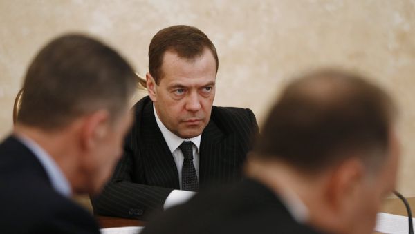 Dmitri Medvédev, primer ministro de Rusia Dmitri Medvédev, primer ministro de Rusia - Sputnik Mundo