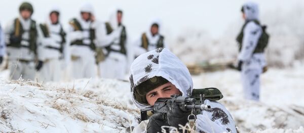 Ejercicios militares en la óblast de Amur, marzo de 2016 - Sputnik Mundo