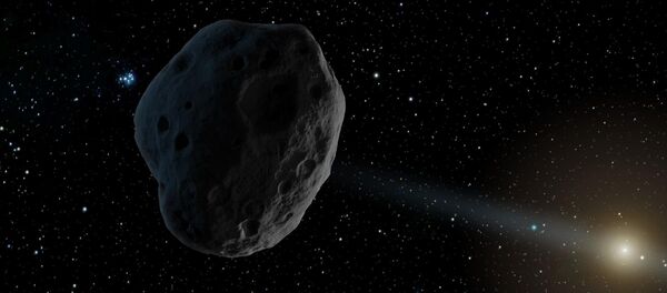 Imagen gráfica del asteroide 2016 WF9 - Sputnik Mundo