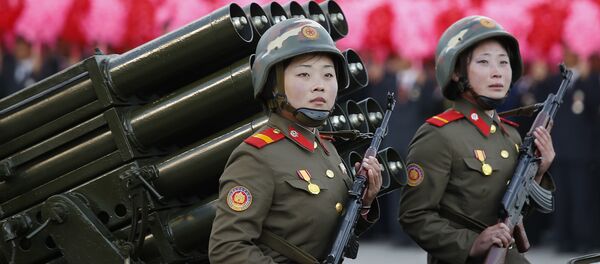 Mujeres soldados de Corea del Norte - Sputnik Mundo