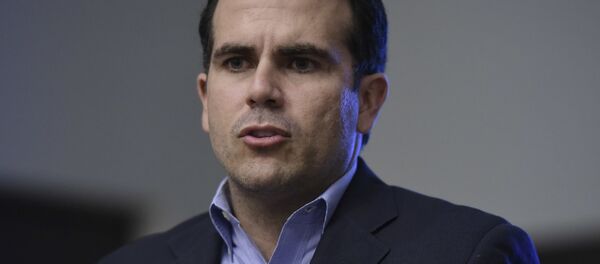Ricardo Rosselló, el gobernador de Puerto Rico (archivo) - Sputnik Mundo