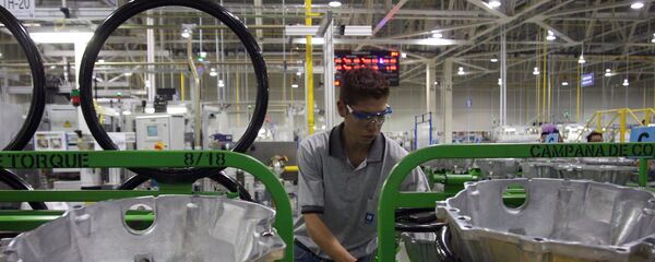 Una planta de General Motors en México - Sputnik Mundo