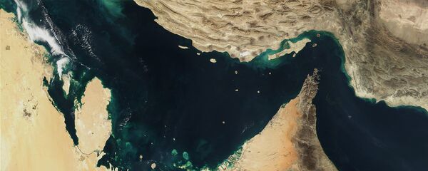 Mapa del golfo Pérsico  - Sputnik Mundo