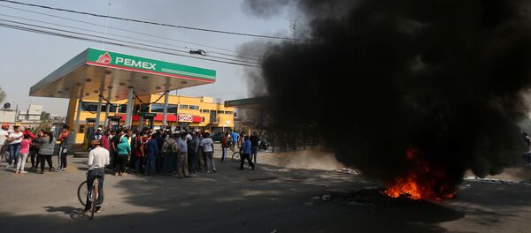 Protestas en México - Sputnik Mundo