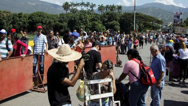 Frontera entre Venezuela y Colombia - Sputnik Mundo