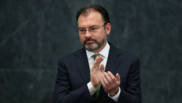 Luis Videgaray, canciller de México - Sputnik Mundo