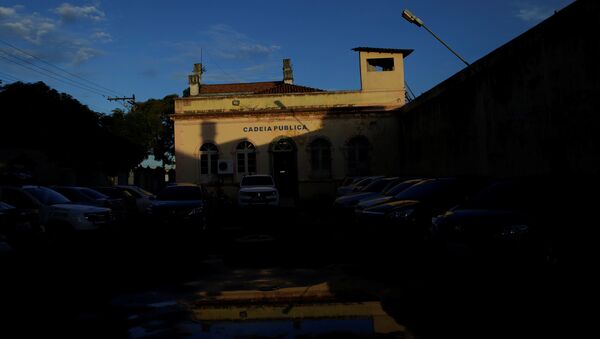 General view of a public jail in Manaus, Brazil, after some prisoners were relocated following a deadly prison riot, January 4, 2017. - Sputnik Mundo