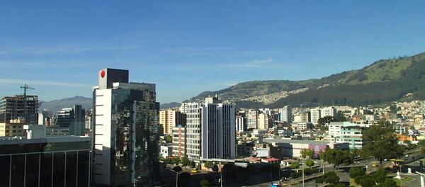 Vista de Quito desde el Hotel Marriott - Sputnik Mundo