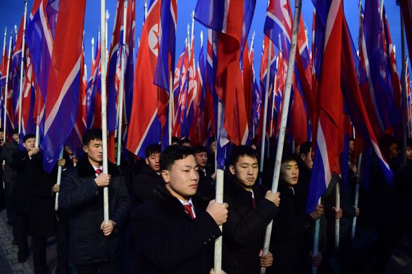 Mitin en apoyo al programa nuclear en Pyongyang - Sputnik Mundo