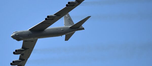 A US Boeing B-52 Stratofortress strategic bomber - Sputnik Mundo