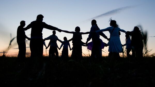 Jorovod, danza tradicional rusa - Sputnik Mundo
