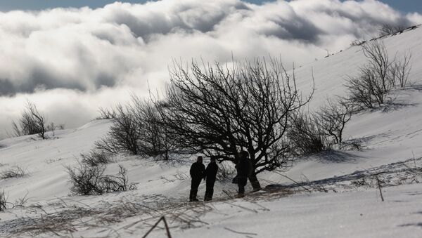 Un fuerte frente frío azotó Europa los primeros días de enero. En la zona norte de Finlandia los termómetros registraron temperaturas por debajo de los –40°С. En la península de Crimea —región sureña de Rusia — las temperaturas cayeron hasta los –5°С. Crimea, Rusia, 2 de enero de 2017. - Sputnik Mundo