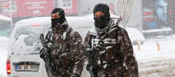 Tropas especiales turcas en Estambul - Sputnik Mundo