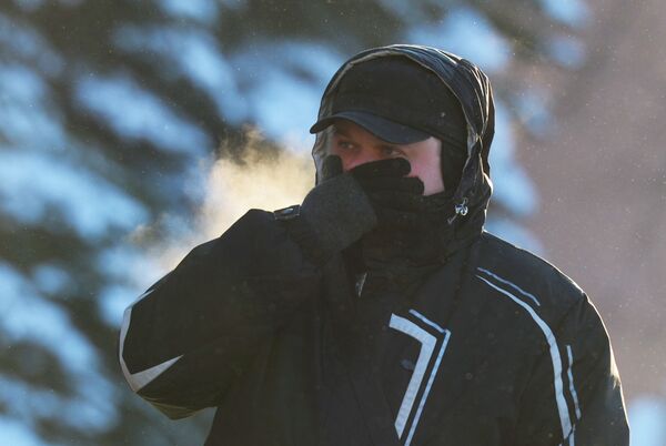 Frío extremo en Moscú - Sputnik Mundo