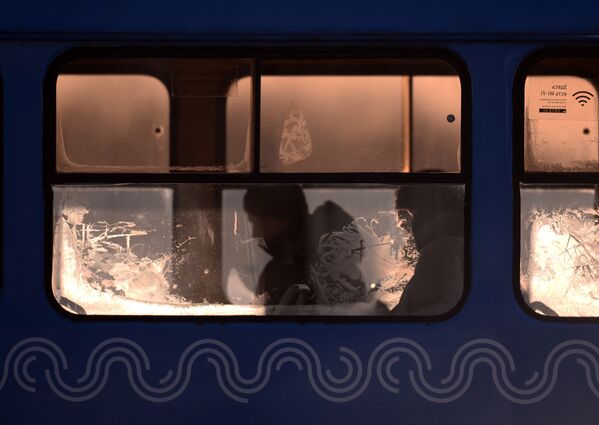 Frío extremo en Moscú - Sputnik Mundo