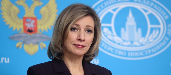 María Zajárova, portavoz del Ministerio de Exteriores de Rusia - Sputnik Mundo