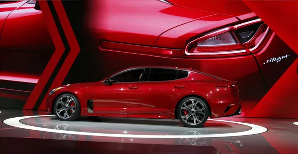 Salón del Automóvil de Detroit: belleza y sensualidad sobre cuatro ruedas Salón del Automóvil de Detroit: belleza y sensualidad sobre cuatro ruedas - Sputnik Mundo