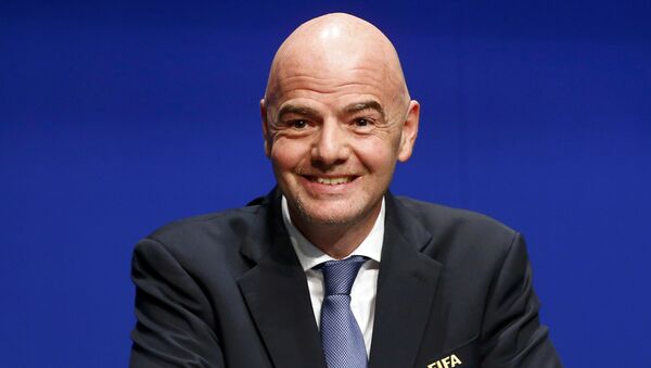 Gianni Infantino, presidente de la FIFA - Sputnik Mundo
