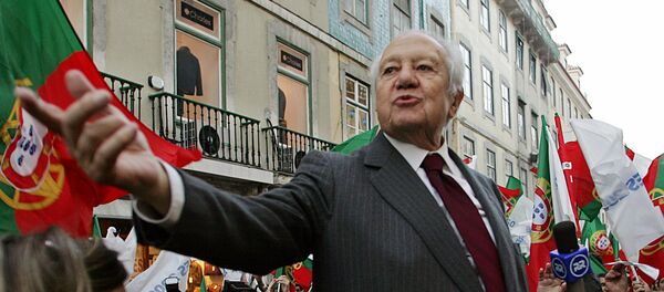 Mário Soares, expresidente de Portugal - Sputnik Mundo