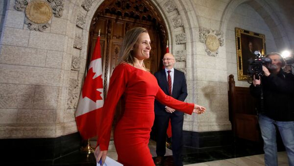 Chrystia Freeland - Sputnik Mundo