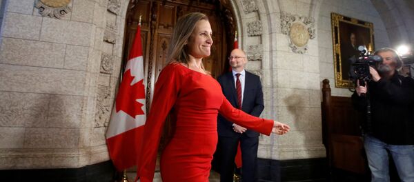 Chrystia Freeland - Sputnik Mundo